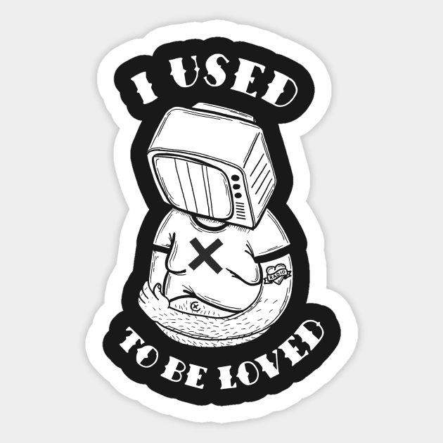 Sad TV Sticker by Bolverkr